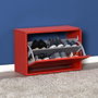 Hanah Home Zapatero Rojo para 12 Pares